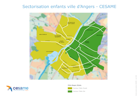 Sectorisation enfants ville d’Angers - CESAME