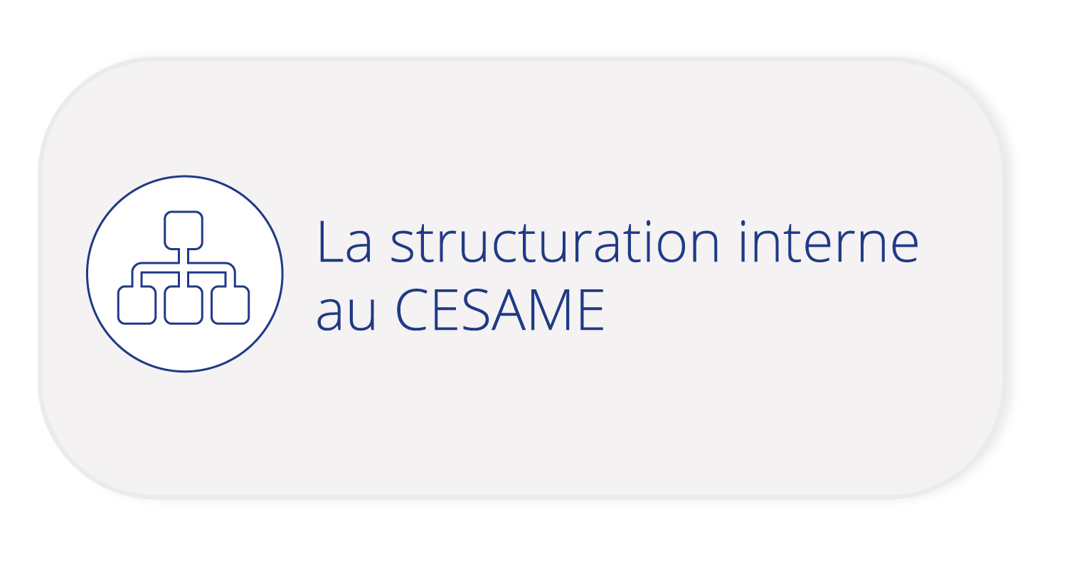 la structuration interne au cesame